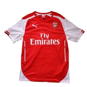 Arsenal Football Shirt 2014-2015 Puma Soccer Jersey. Medium.